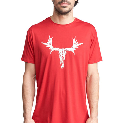 Race Face Moose Short Sleeve T-Shirt 2020 Red L