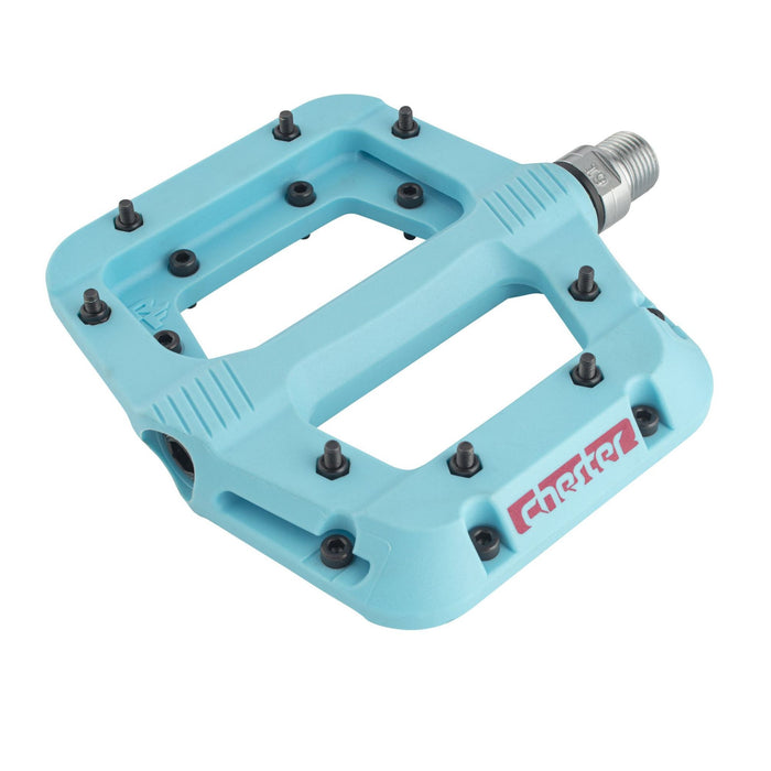 Raceface Chester Pedals, Pedali Unisex-Adulto, Blu Elettrico, 9/16"