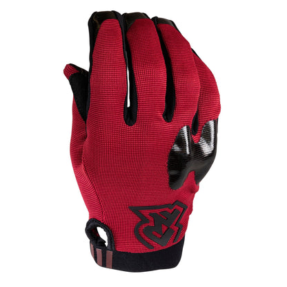 Race Face Ruxton Gants de VTT Rouge foncé