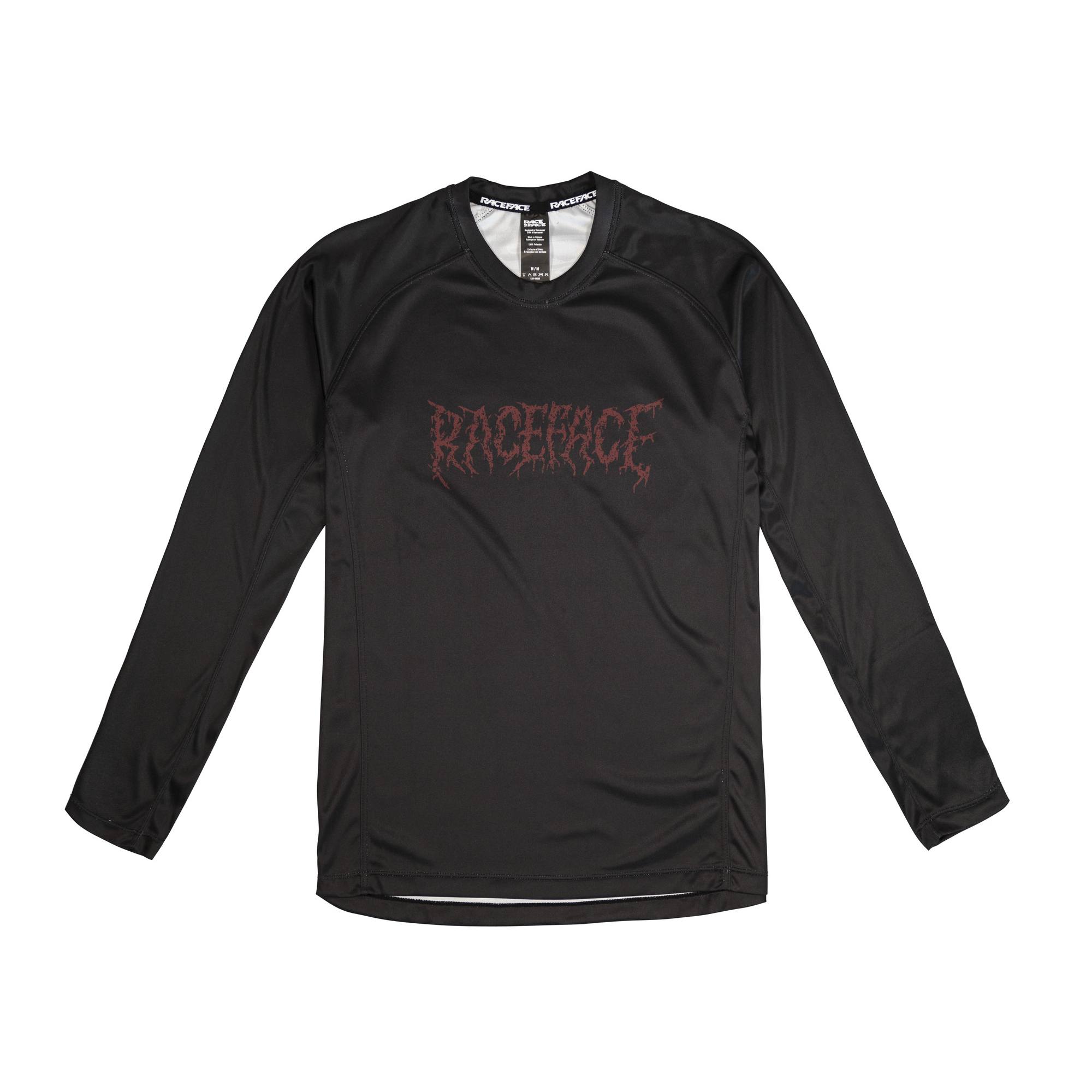 Race Face Sendy Youth Long Sleeve Jersey 2021 Black L