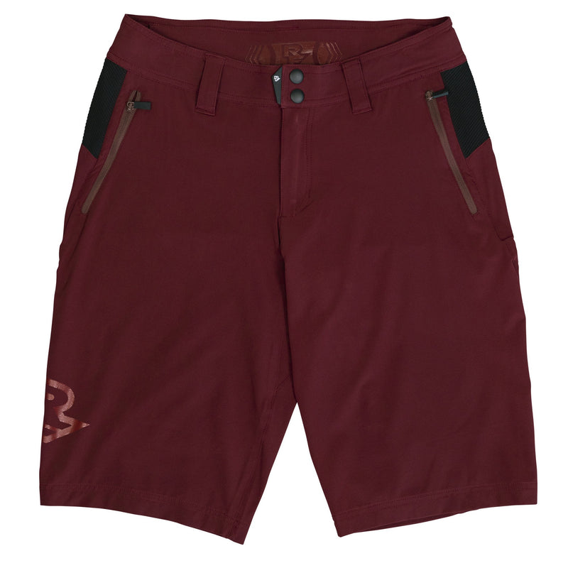 Race Face Nimby - Pantaloncini da donna, colore: rosso scuro