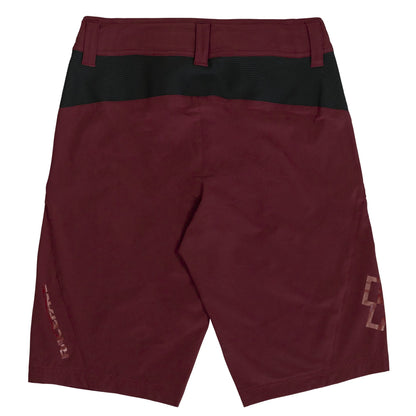 Race Face Nimby - Pantaloncini da donna, colore: rosso scuro