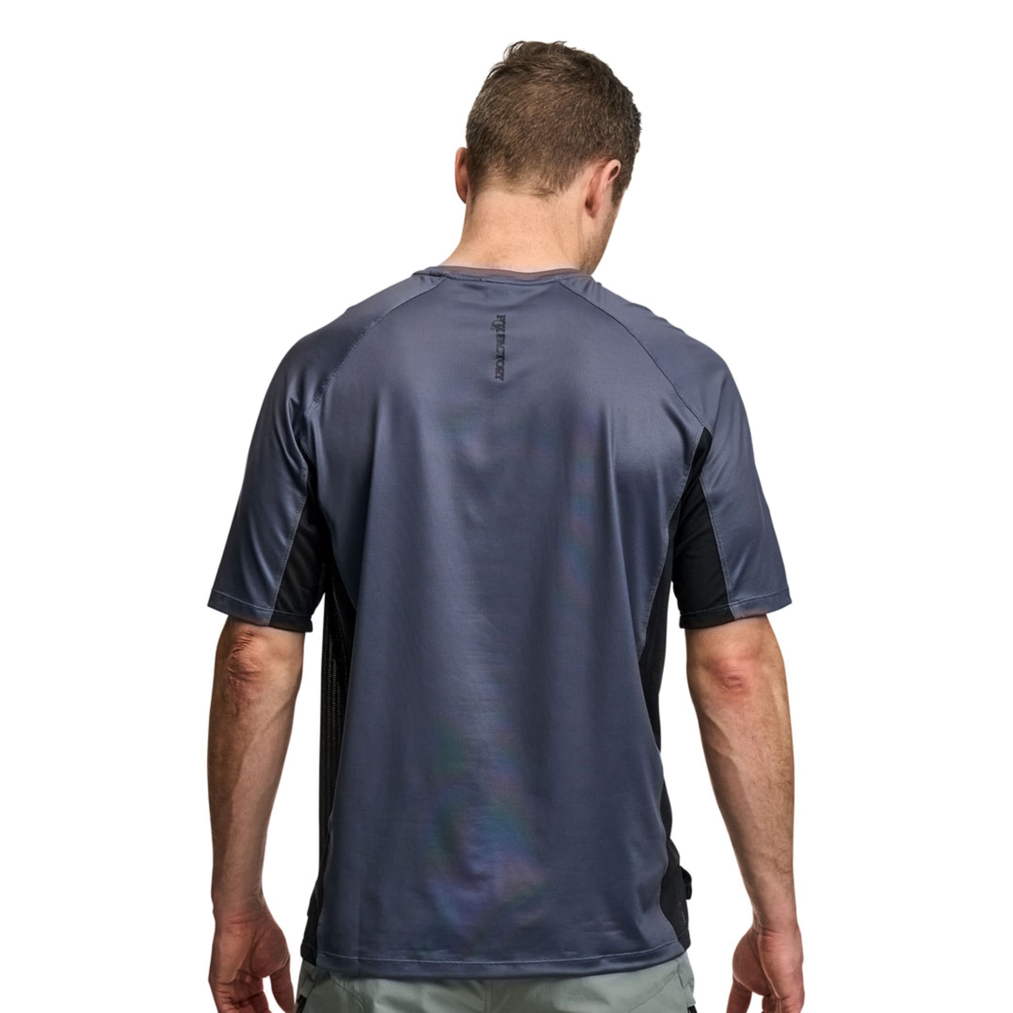 FOX High Tail Short Sleeve Jersey Dark Grey XXL
