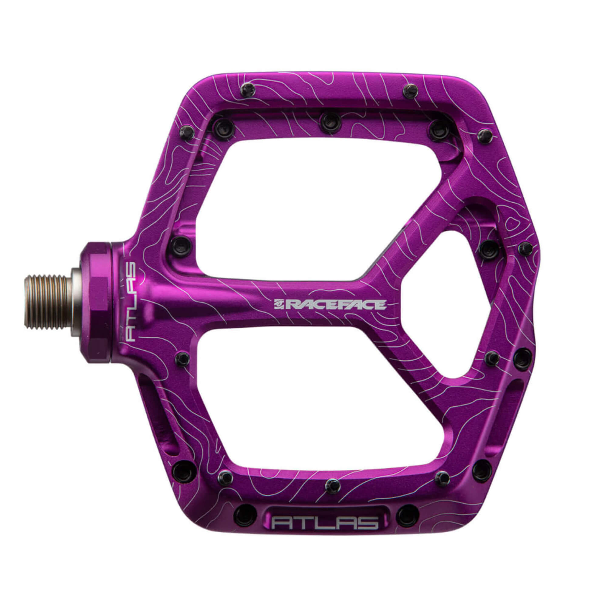Race Face Atlas New Pedals Purple