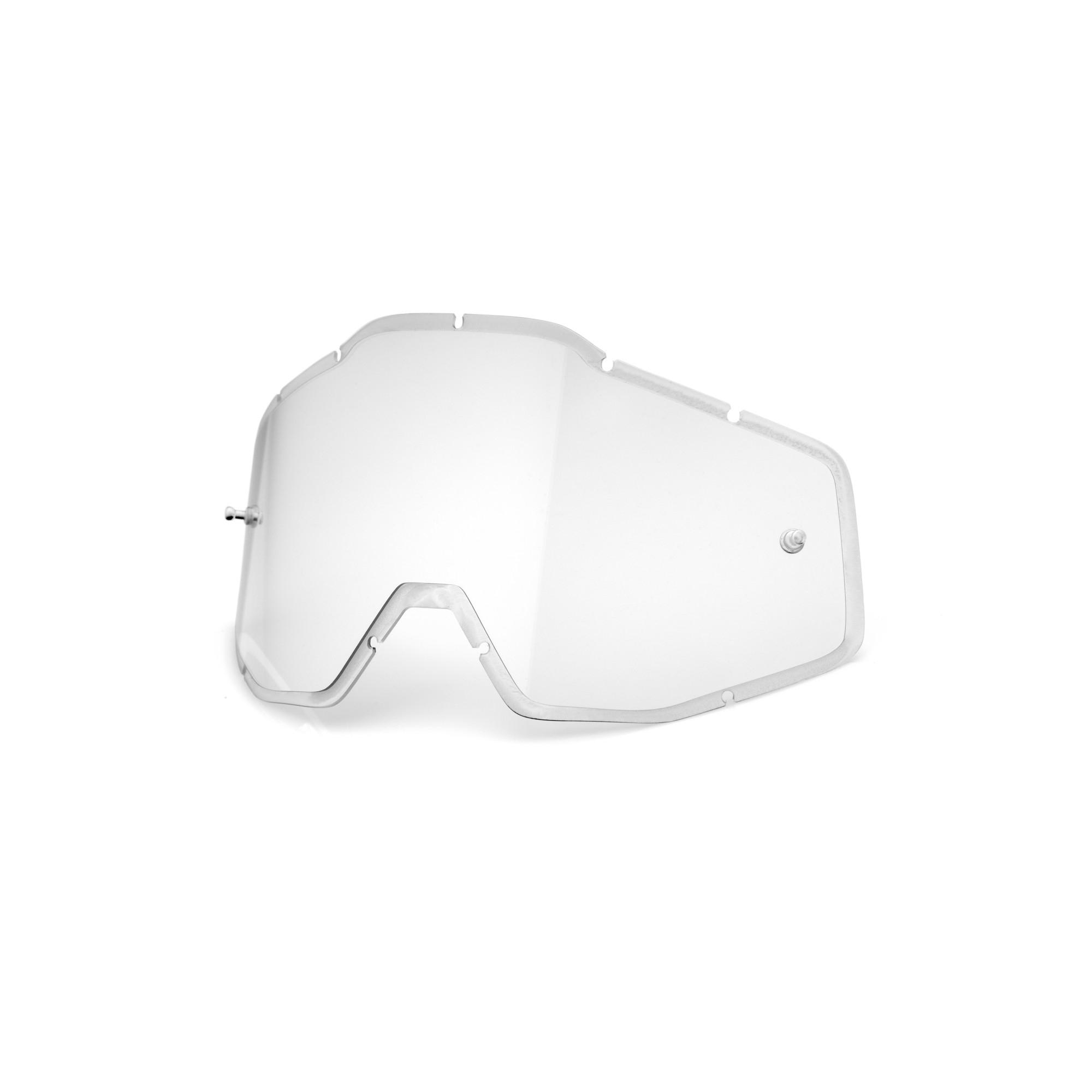100% Goggle Replacement Lens - Racecraft 1, Accuri 1, Strata 1 Compatible