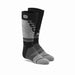 100% Torque Youth Moto Socks Black / Grey S / M