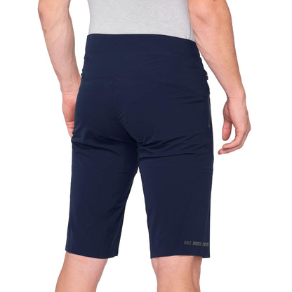 100% Celium Navy MTB Shorts