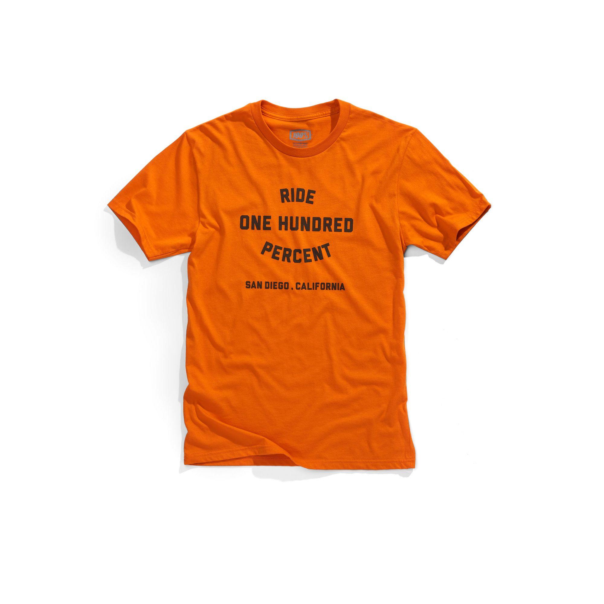 100% Warez T-Shirt Heather Orange XL