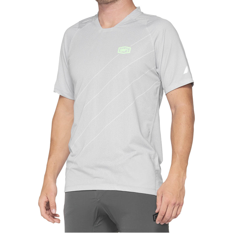 100% Celium Jersey Vapor/Lime Maillot Unisex Adulto