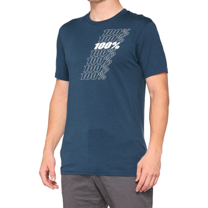 100% Nord T-Shirt Slate Blue Slate Blue M