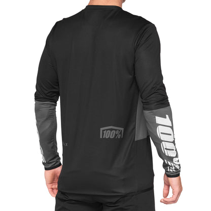 100% Foglia di tè/Nero (Exceeda Jersey Teal/Black Maglia Unisex - Adulto