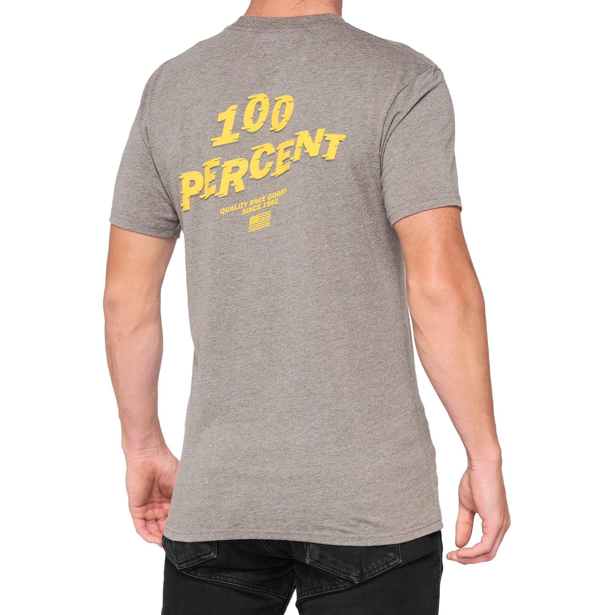 100% Dakota T-Shirt Heather Grey SM