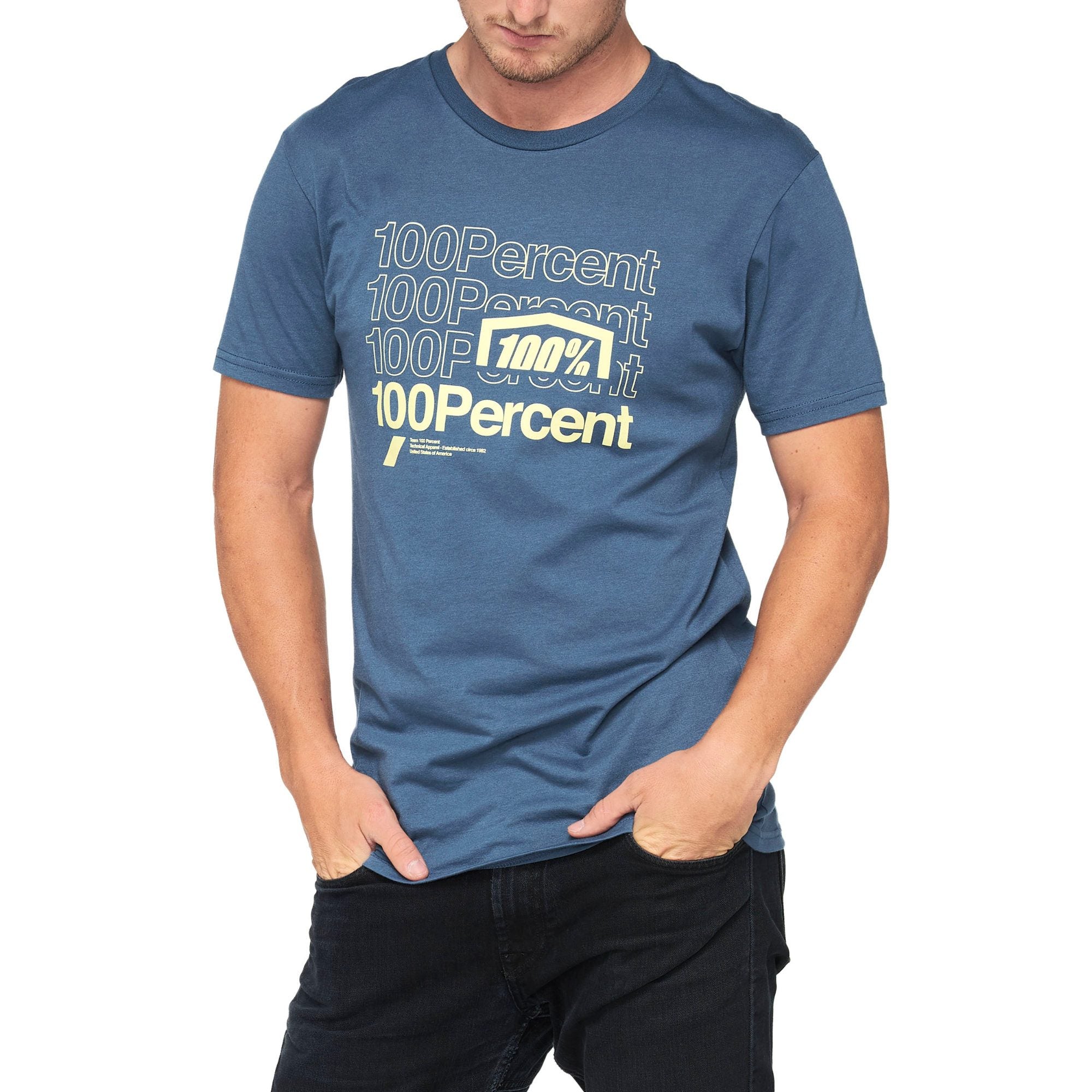 100% Kramer T-Shirt Slate SM