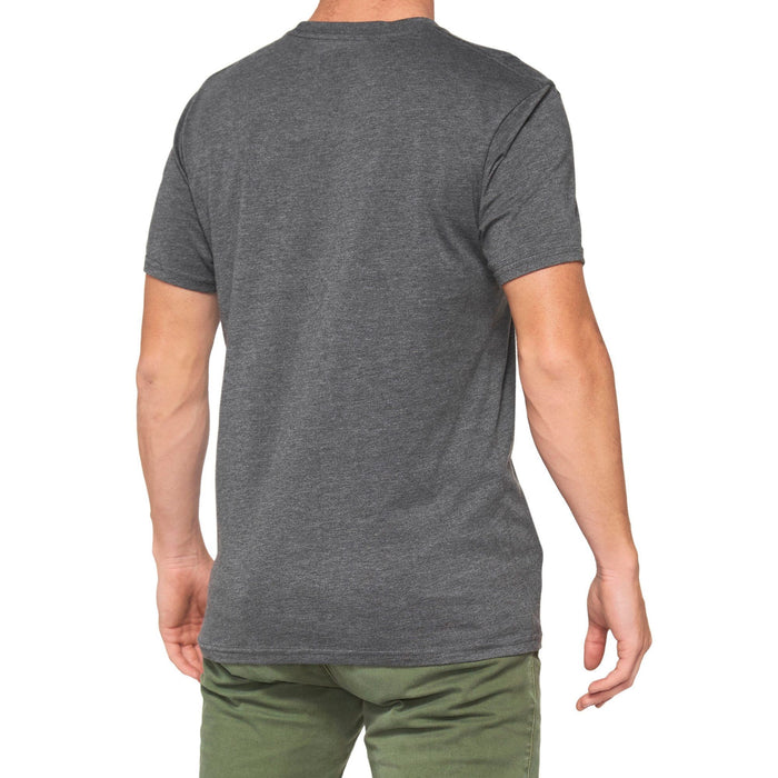 100% Silva T-Shirt Charcoal Heather SM