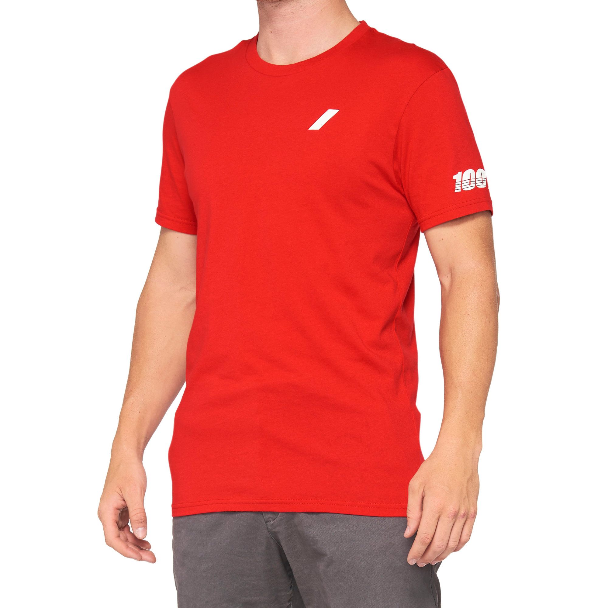 100% Tiller T-Shirt Red MD