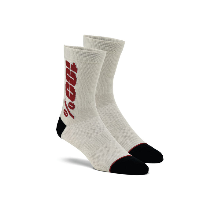 100% Unisex Mountain Bike Socks Rythm Merino Cycling