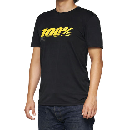 100% SPEED Tech T-Shirt  Black L