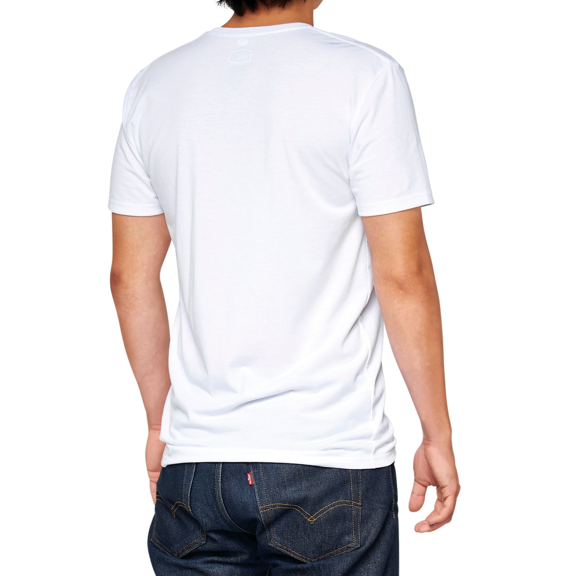 100% SURMAN Short Sleeve Tech Tee White - XL