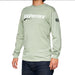 100% BILTO Long Sleeve Tee Slate Green - S