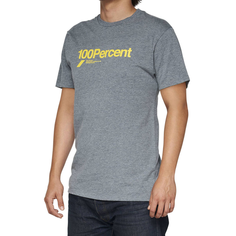 100% BILTO T-Shirt - Heather Grey - SM