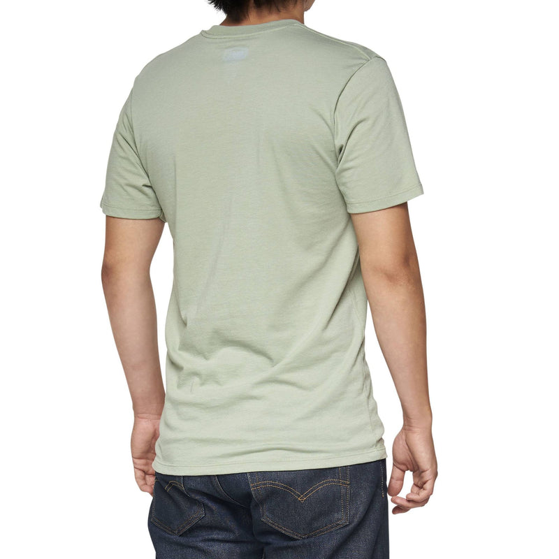 100% Pecten T-Shirt - Slate Green - SM
