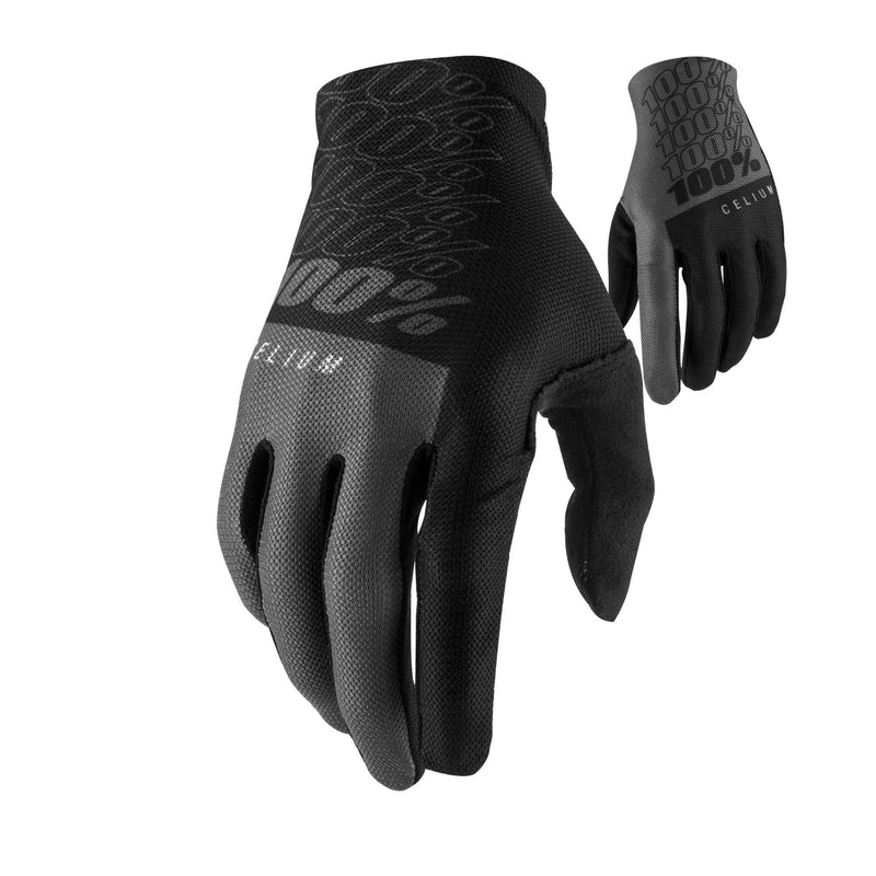 100% Celium Glove Black / Grey L