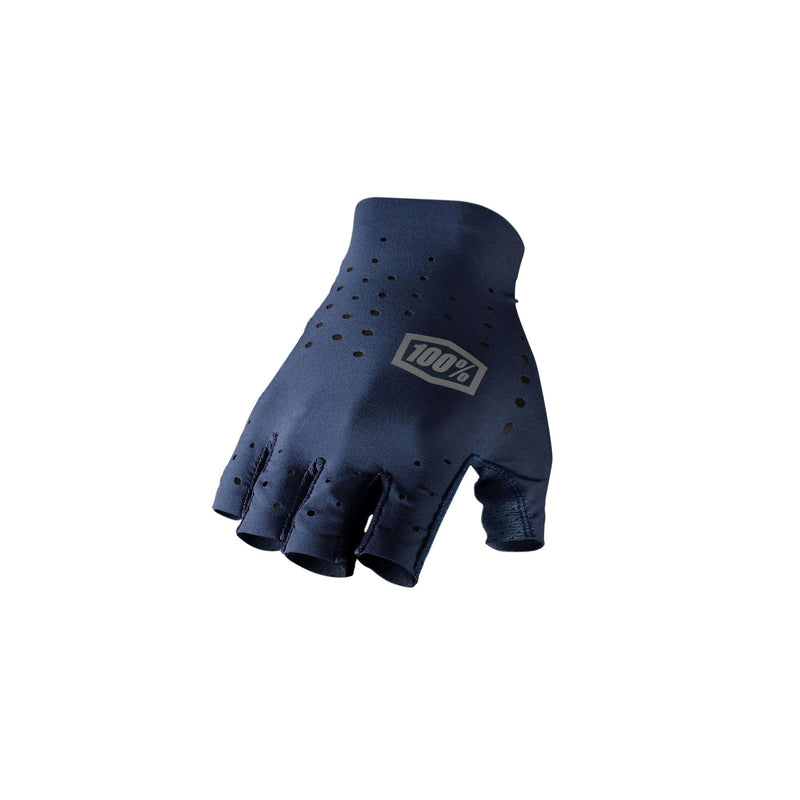 100% Sling Short Finger Mountain Biking Gloves - Lightweight Fingerless MTB Off Road Cycling Gloves