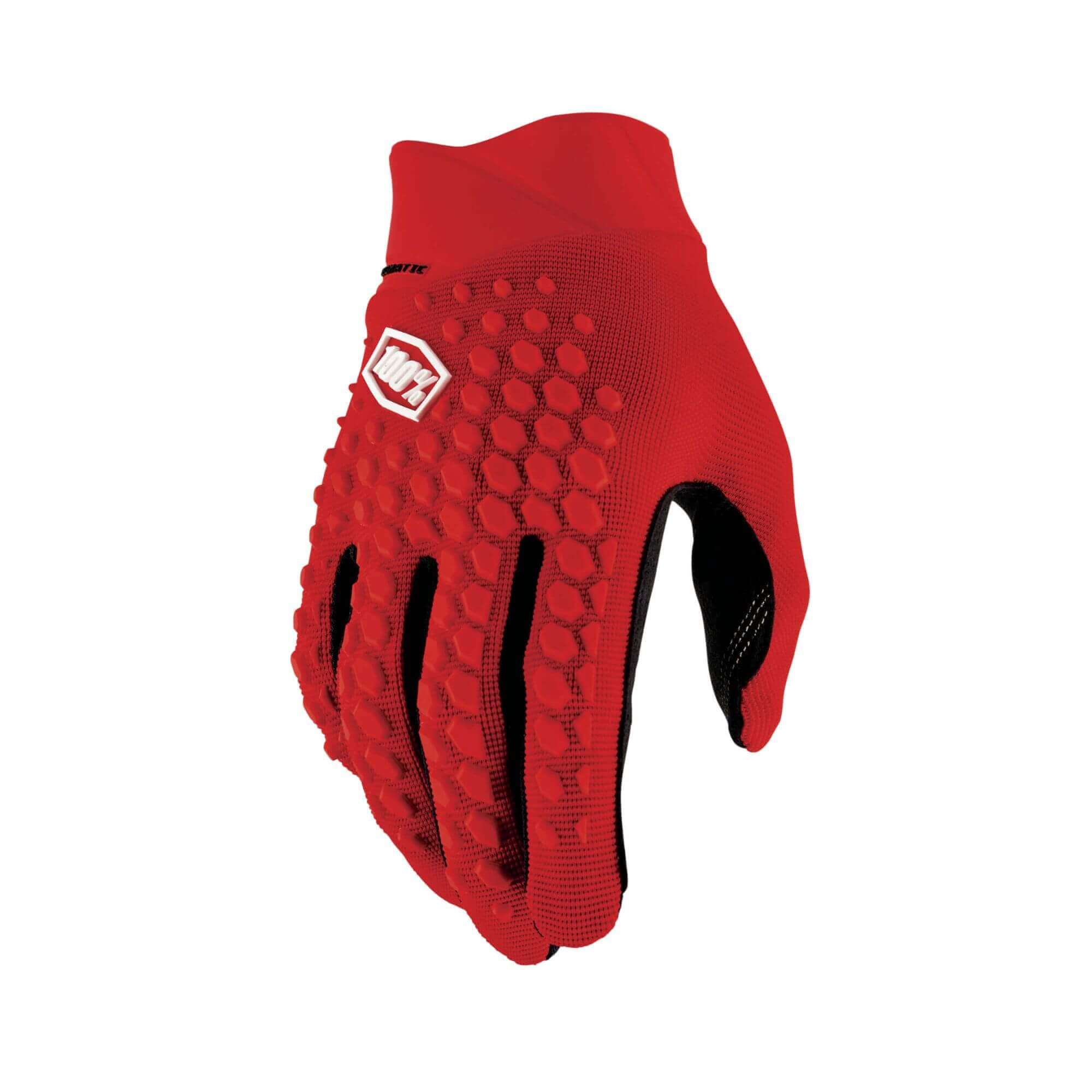 100% Geomatic Mountain Biking Gloves - MTB, Dirt Bike & Powersport Riding Protective Gear for Men