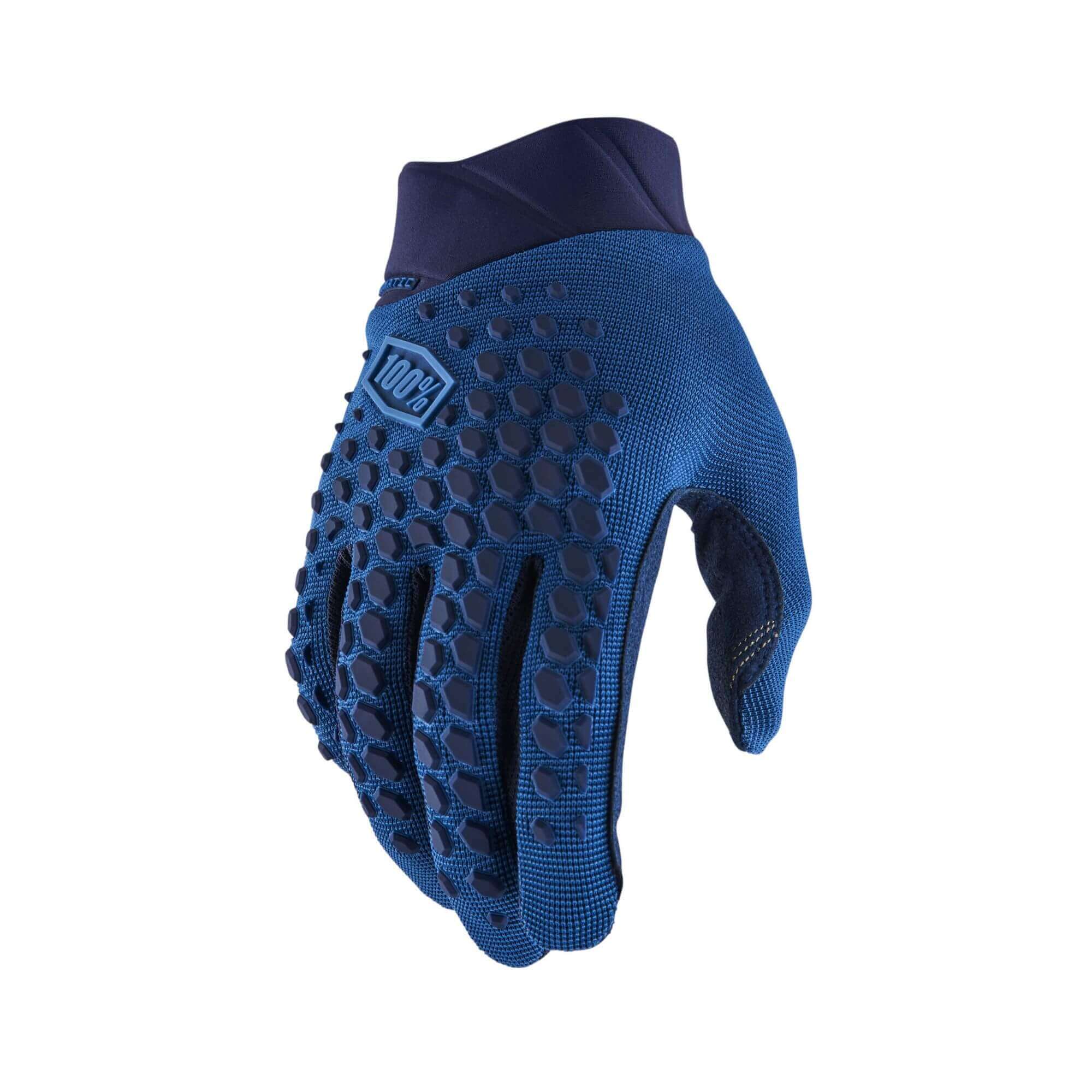 100% Geomatic Mountain Biking Gloves - MTB, Dirt Bike & Powersport Riding Protective Gear for Men