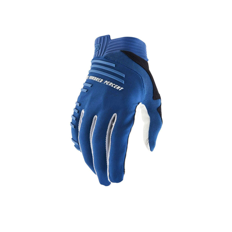 100% GUANTES R-Core Gloves XL Gloves, Adult Unisex, Slate Blue (Blue