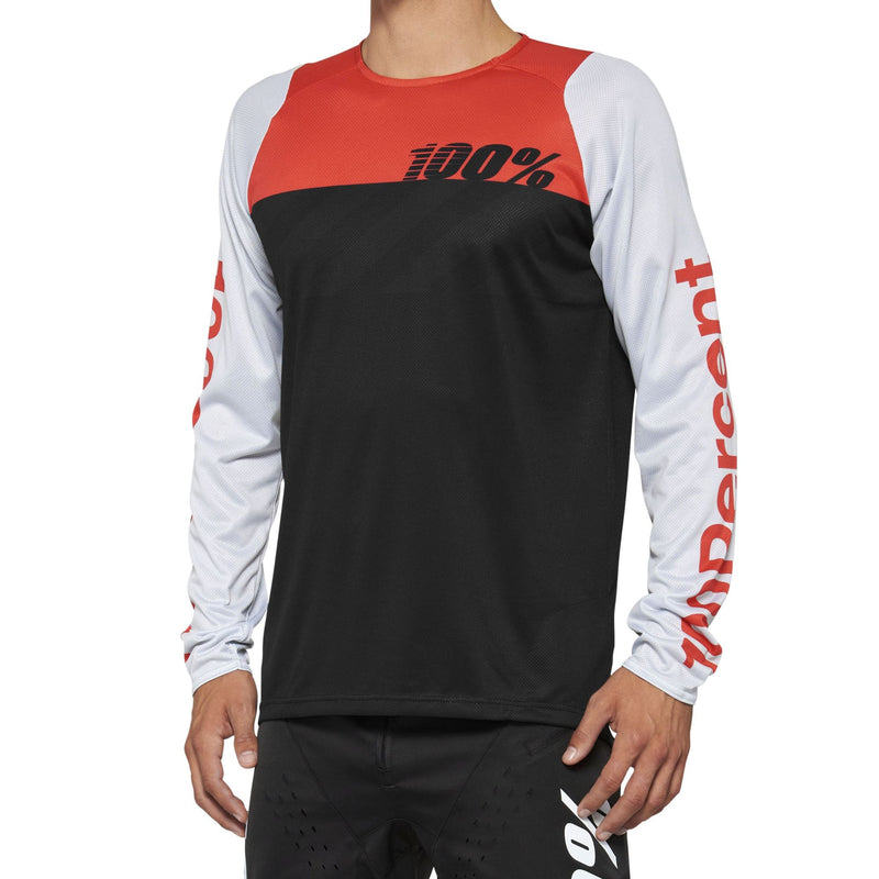 100% Rcore Mountain Biking Jersey - Down Hill/Enduro Riding Apparel