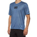 Unbekannt 100% MTB Jersey Short-Sleeved Airmatic Mesh Slate Blue