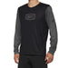 100% Airmatic Long Sleeve Jersey 2022 Black L