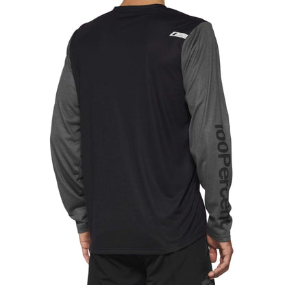 100% Airmatic Long Sleeve Jersey Black XL