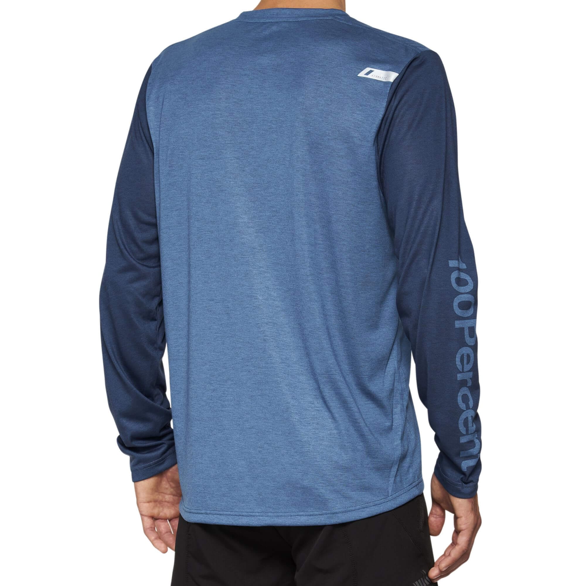 100% Airmatic Long Sleeve Jersey 2022 Slate Blue S