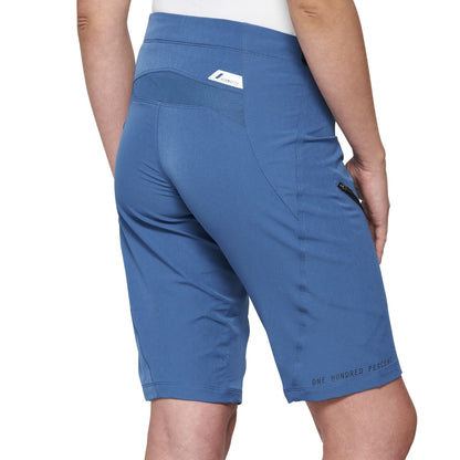 100% Airmatic Women's Shorts 2022 Slate Blue M