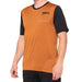100% Unisex Short Sleeve Jersey Ridecamp Noir Cycling (Pack of 1