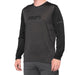 100% Ridecamp MTB Jersey Long-Sleeved Black/Charcoal