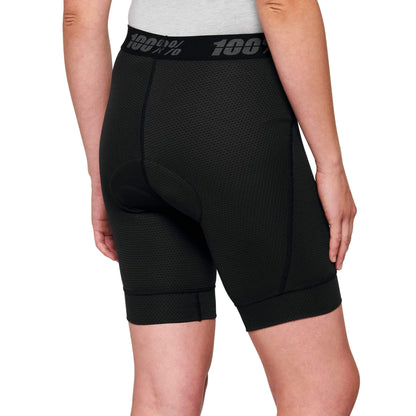 100% Ridecamp Women's Biking Liner Shorts - All Mountain Riding Apparel
