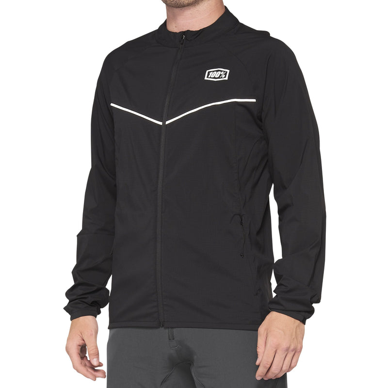 100% Corridor Cycling Windbreaker - Lightweight Water Resistant Wind Breaker