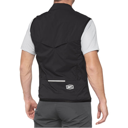 100% Corridor Cycling Vest - Lightweight Water Resistant Wind Breaker