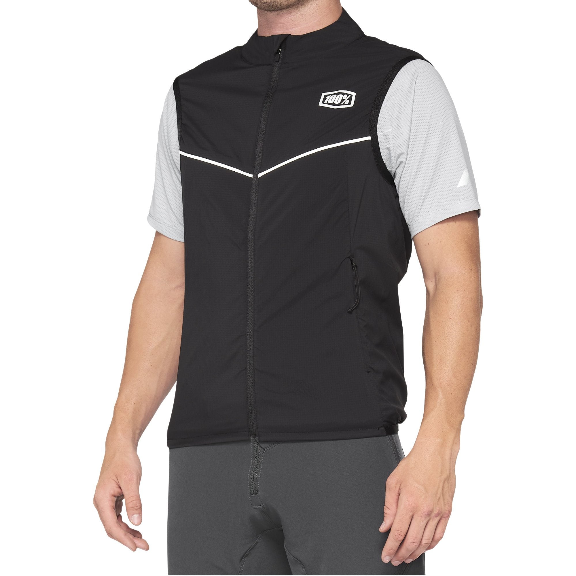 100% Corridor Stretch MTB Vest Black
