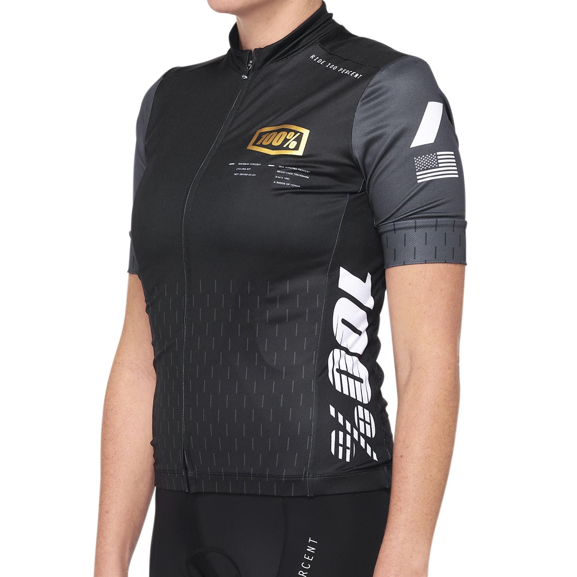 100% Exceeda Women's Short Sleeve Bike Jersey