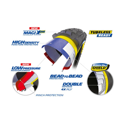 Michelin DH 34 Tyre Black 29 x 2.40" (61-622)