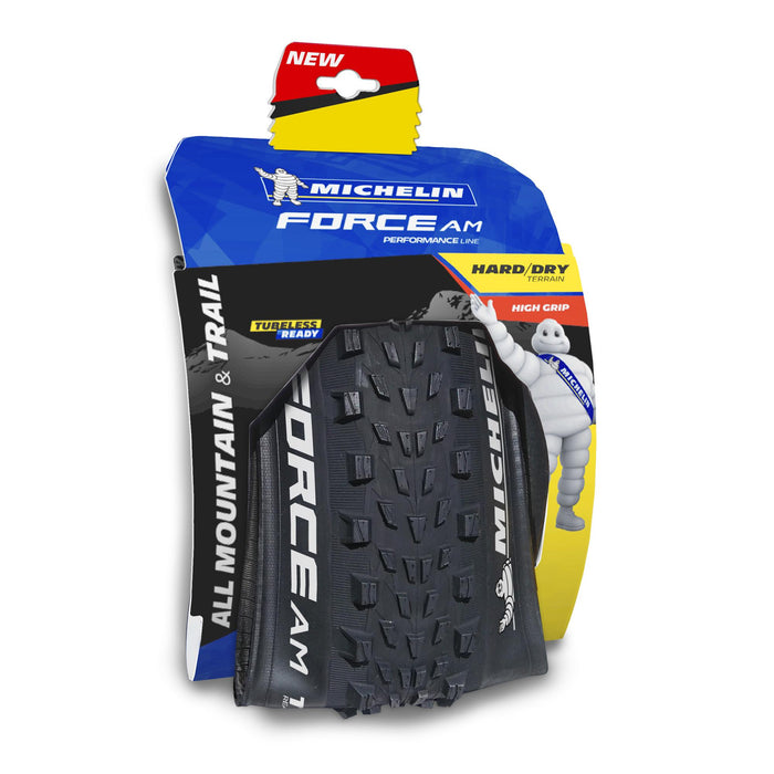 Michelin Force Am Perf Tubeless Ready Cubiertas, Unisex Adulto