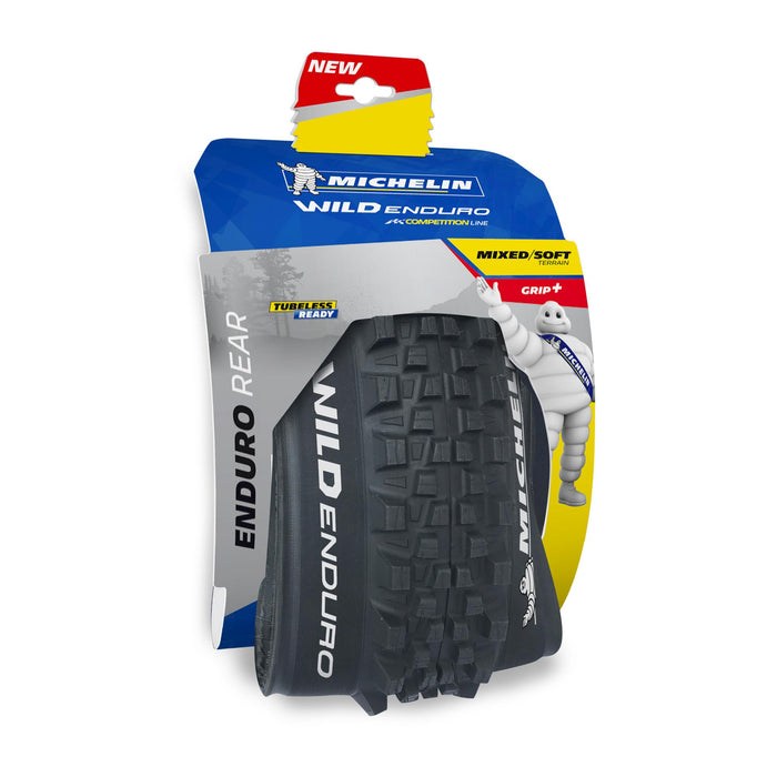 MICHELIN Rear Pneumatico Wild Enduro Posteriore Gum-x Tubelessready Nessun genere, Nero, 27.5 x 2.6 (66-584