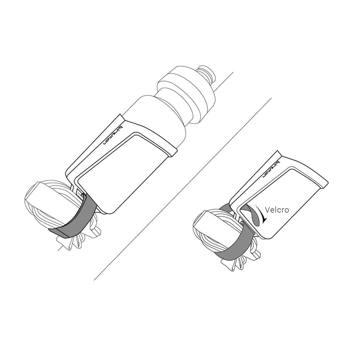 Birzman Uncage Side Draw Bottle Cage,Black