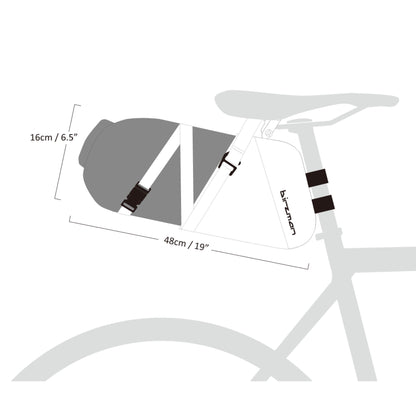 Birzman Packman Saddle Pack (with waterproof carrier)