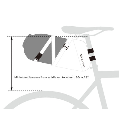 Birzman Packman Saddle Pack (with waterproof carrier)