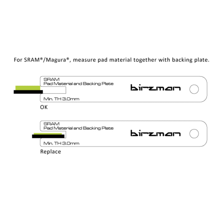 Birzman Brake Pad Wear Indicator